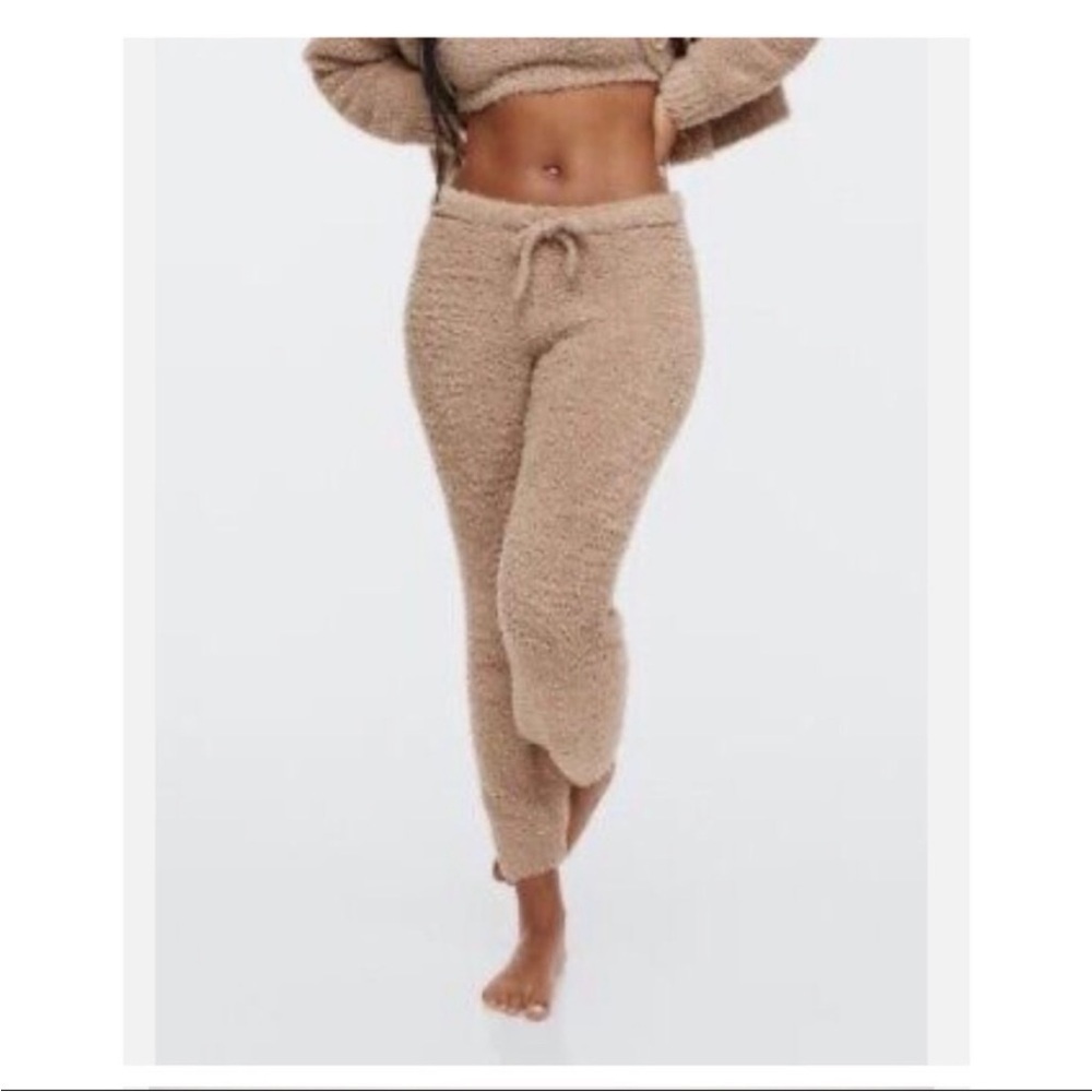 Abercrombie and Fitch Cozy Sherpa Sweatpants Size XS NWT